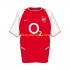 Camisola Arsenal Retro Homem Equipamento Primeiro 2002 Manga Curta